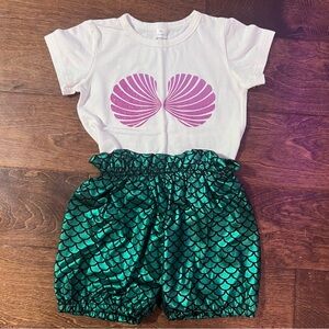 Toddler Ariel Disney Matching Set